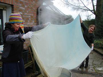 Blau machen: Färbeevent am 27. Januar