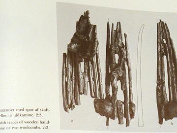 The wool combs from Fyrkat